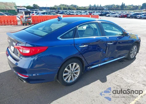 2017 Hyundai Sonata Limited z USA, uszkodzony, nr VIN 5NPE34AFXHH481090